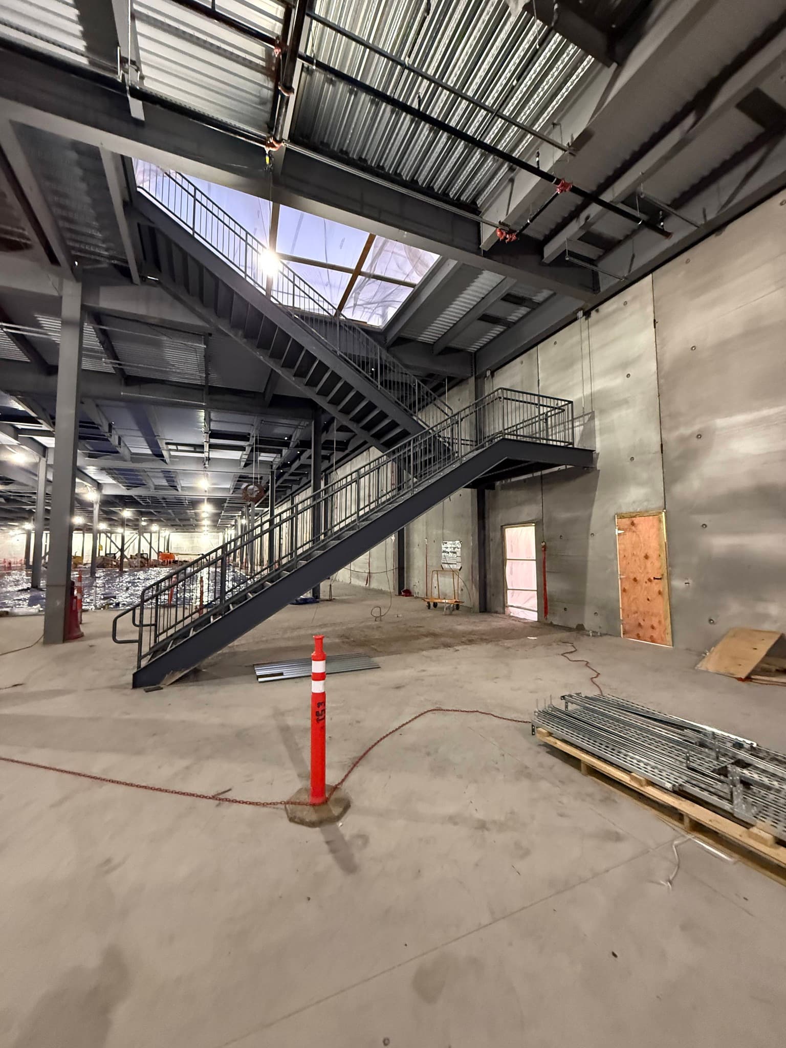 Data Center Roof Access Staircase